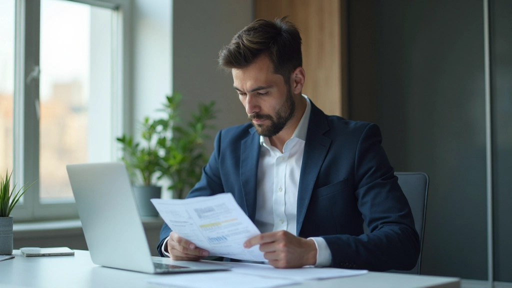 Профессиональное рабочее место с документами по анализу зарплаты и графиками производительности