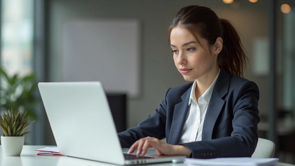 Профессиональное рабочее место с документами и графиками производительности